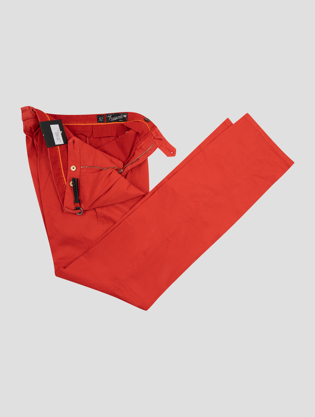 Marco Pescarolo Red Cotton Silk Ea Pants 2