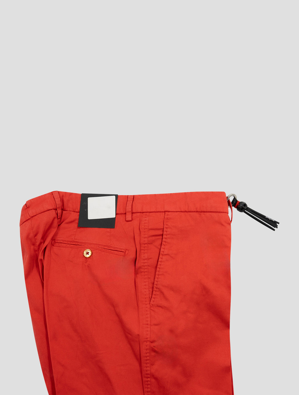 Marco Pescarolo Red Cotton Silk Ea Pants 3