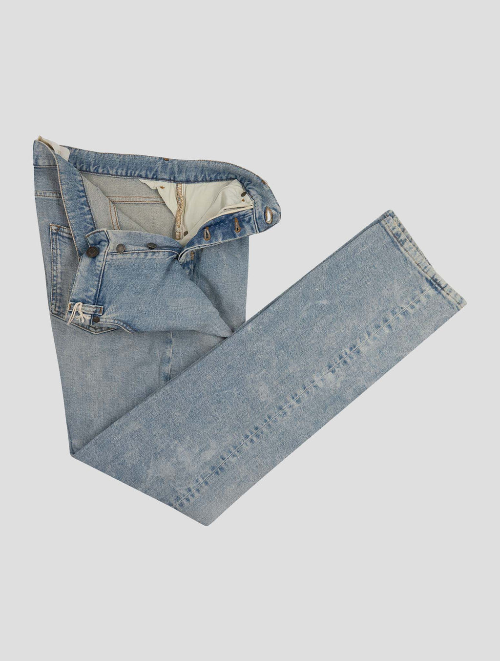 Marco Pescarolo Light Blue Cotton Ea Jeans 2