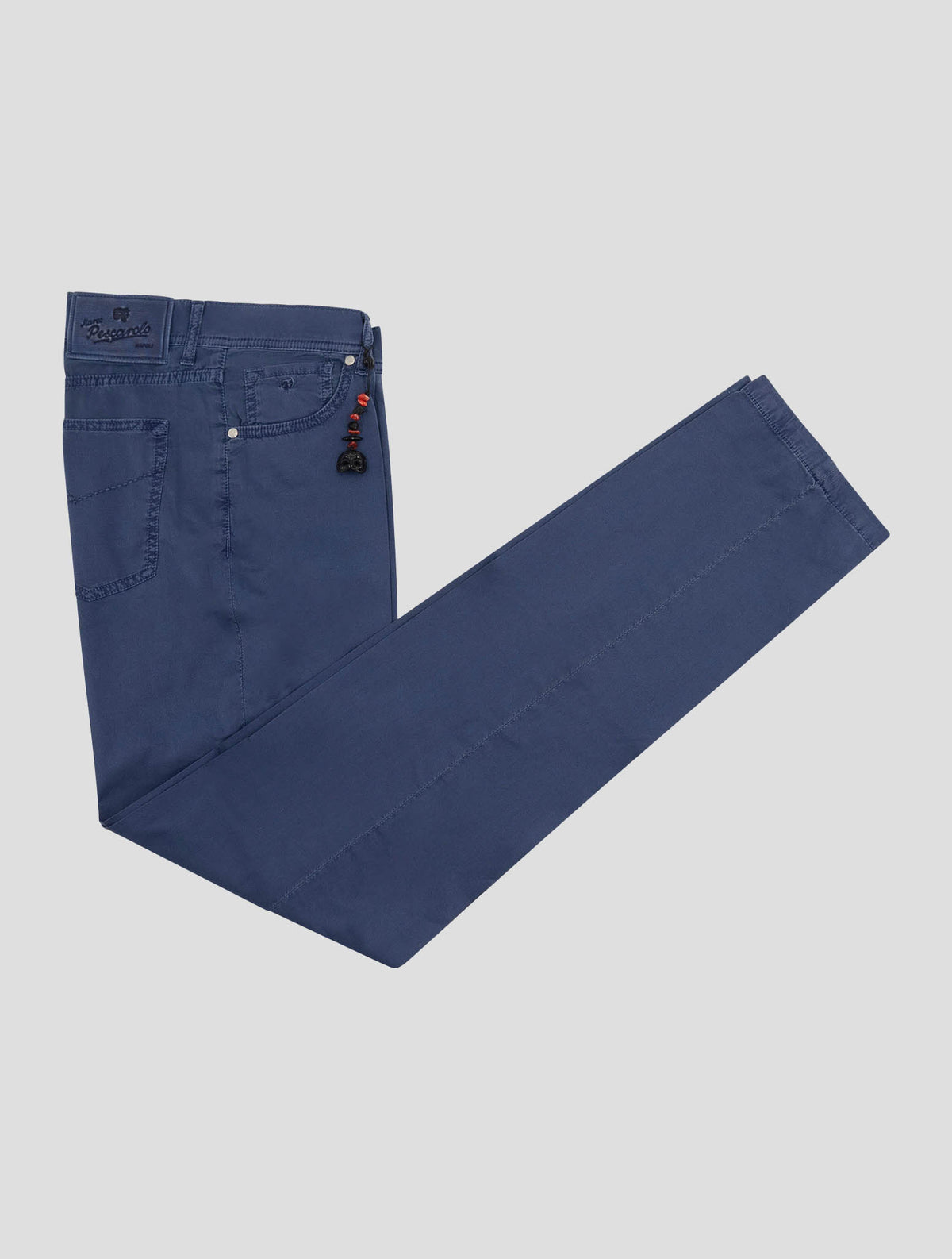 Marco Pescarolo Blue Cotton Silk Ea Jeans 1