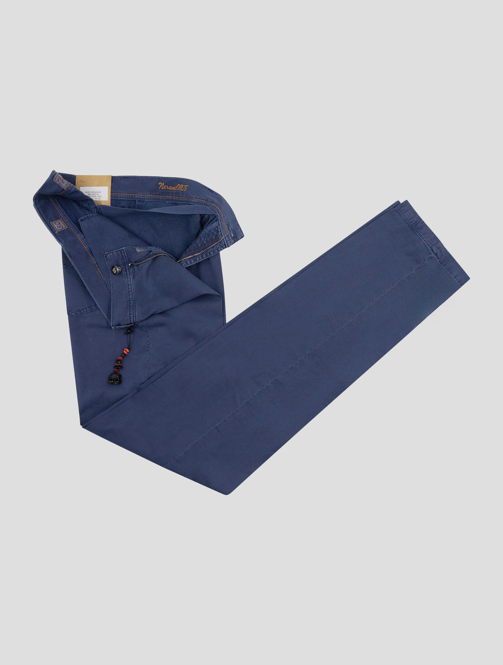 Marco Pescarolo Blue Cotton Silk Ea Jeans 2