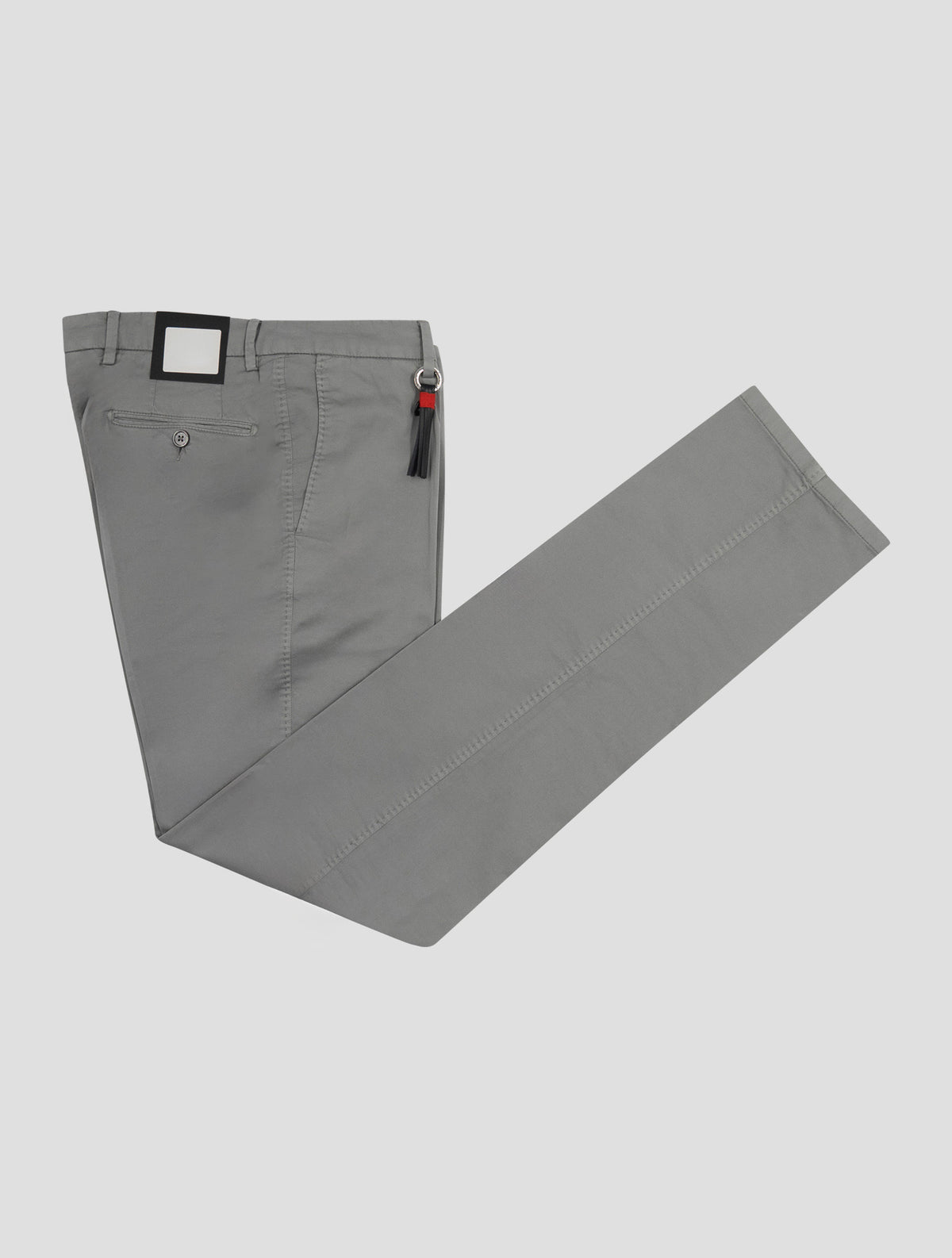 Marco Pescarolo Gray Cotton Silk Ea Pants 1