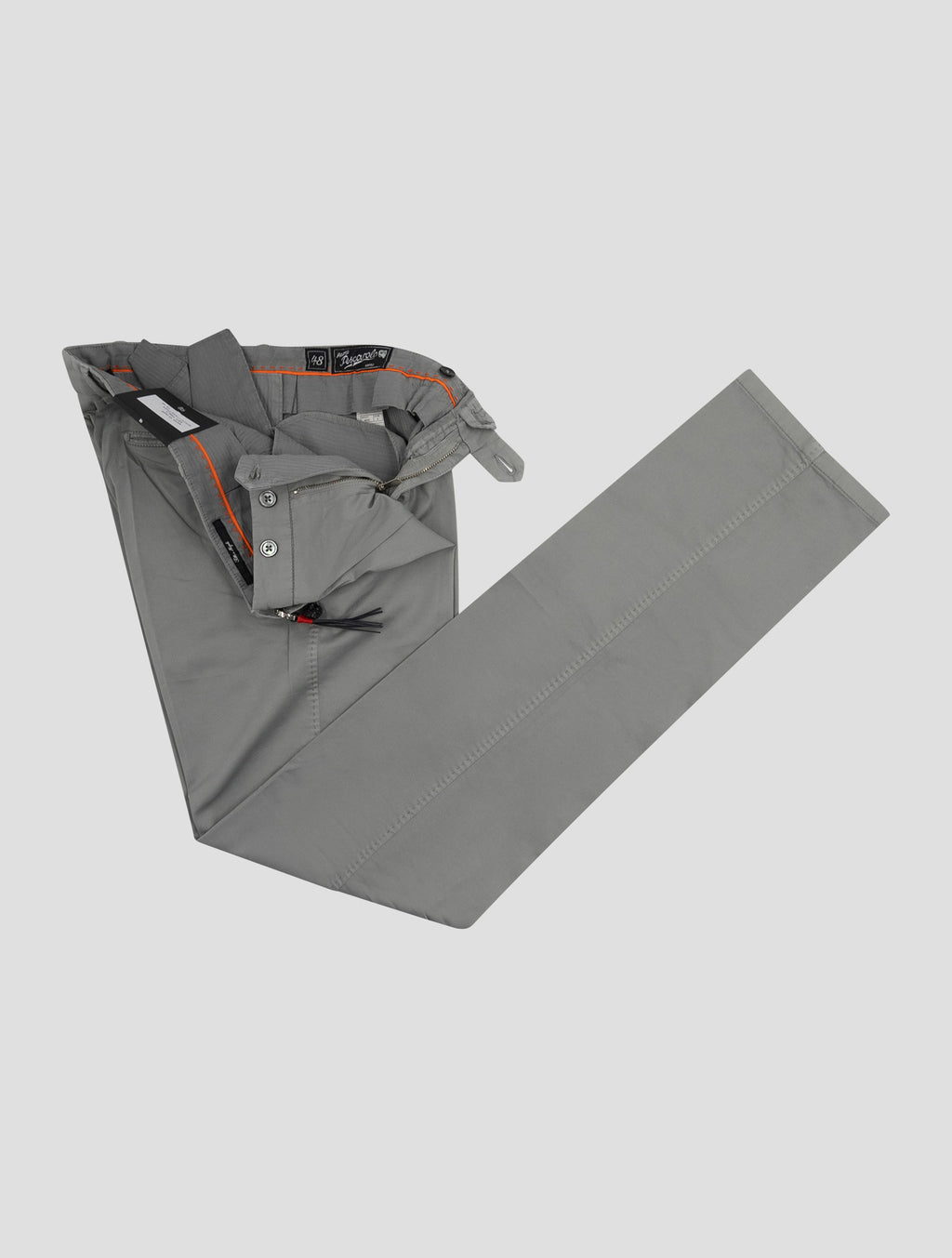 Marco Pescarolo Gray Cotton Silk Ea Pants 2