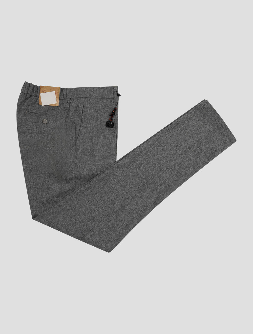 Marco Pescarolo Gray Cotton Cashmere Ea Jeans 1