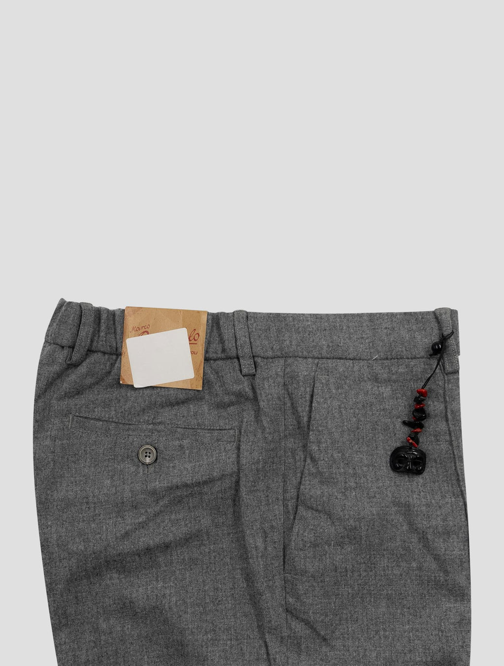 Marco Pescarolo Gray Cotton Cashmere Ea Jeans 3