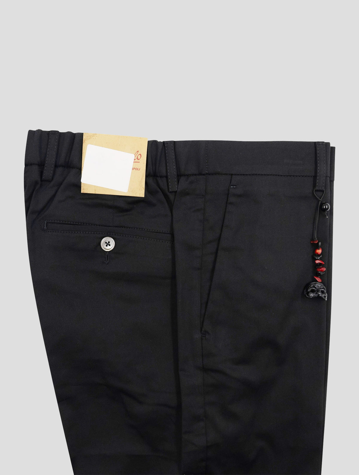 Marco Pescarolo Black Cotton Silk Ea Pants 3