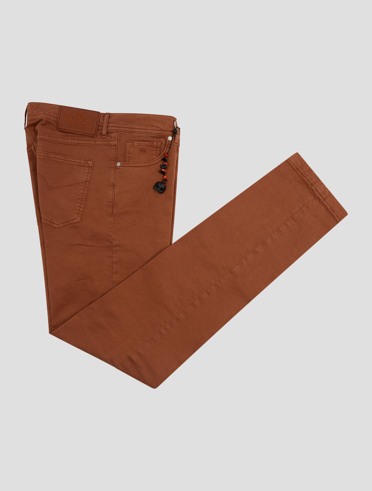 Marco Pescarolo Brown Cotton Ea Jeans 1