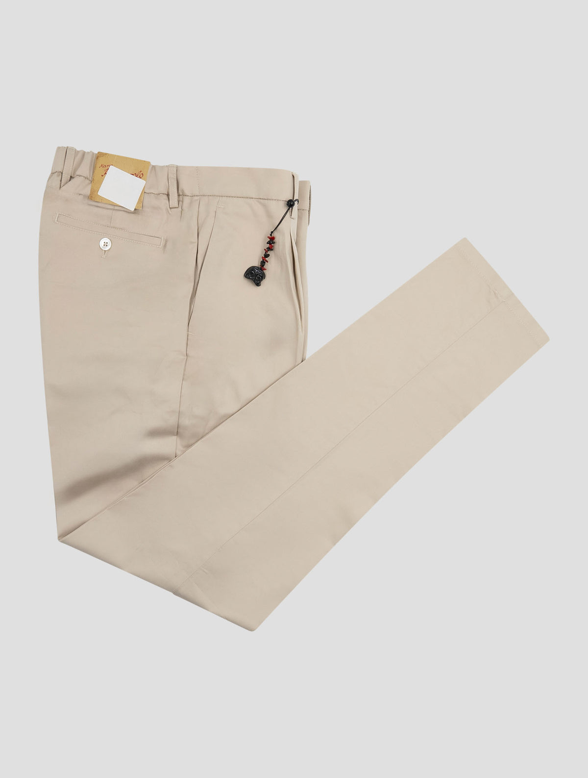 Marco Pescarolo Beige Cotton Silk Ea Pants 1