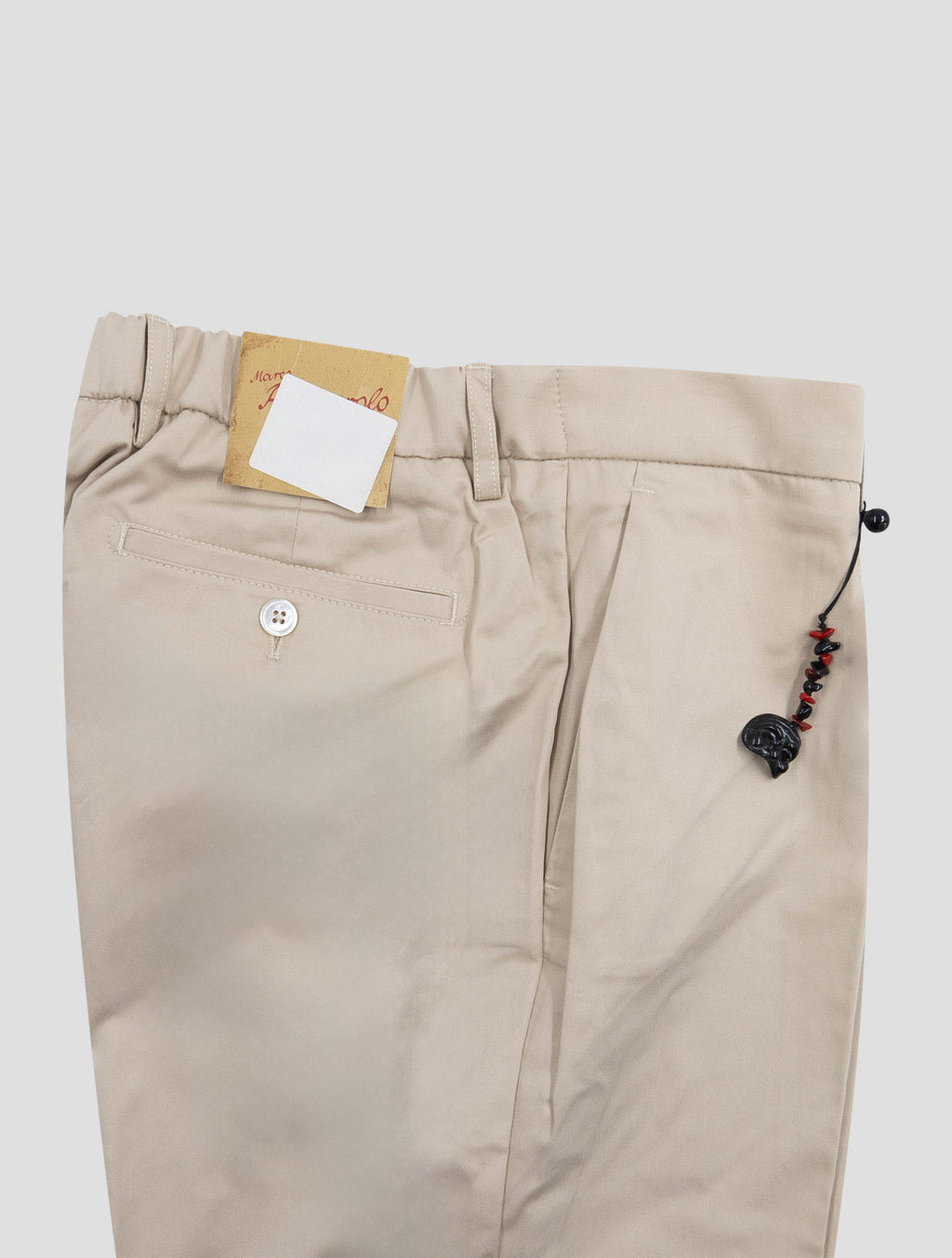 Marco Pescarolo Beige Cotton Silk Ea Pants 3