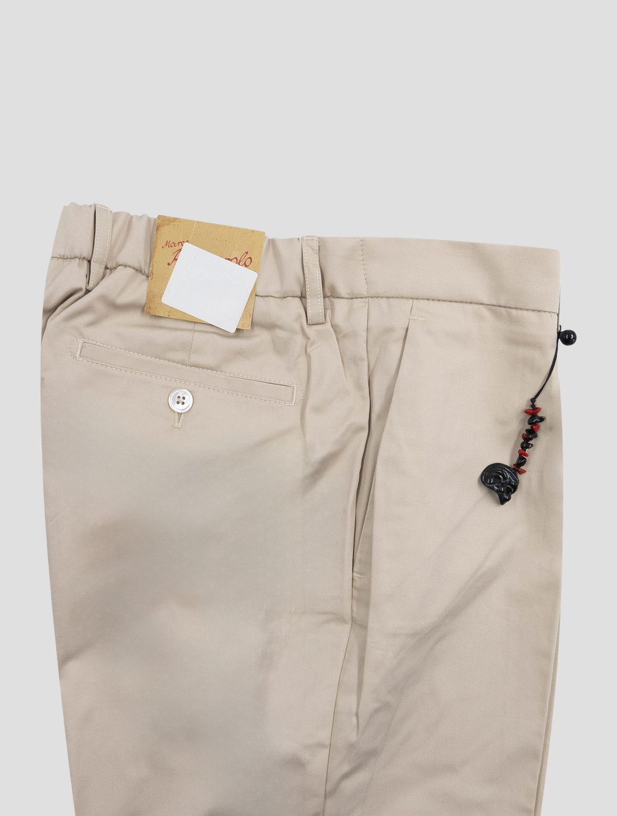 Marco Pescarolo Beige Cotton Silk Ea Pants 3