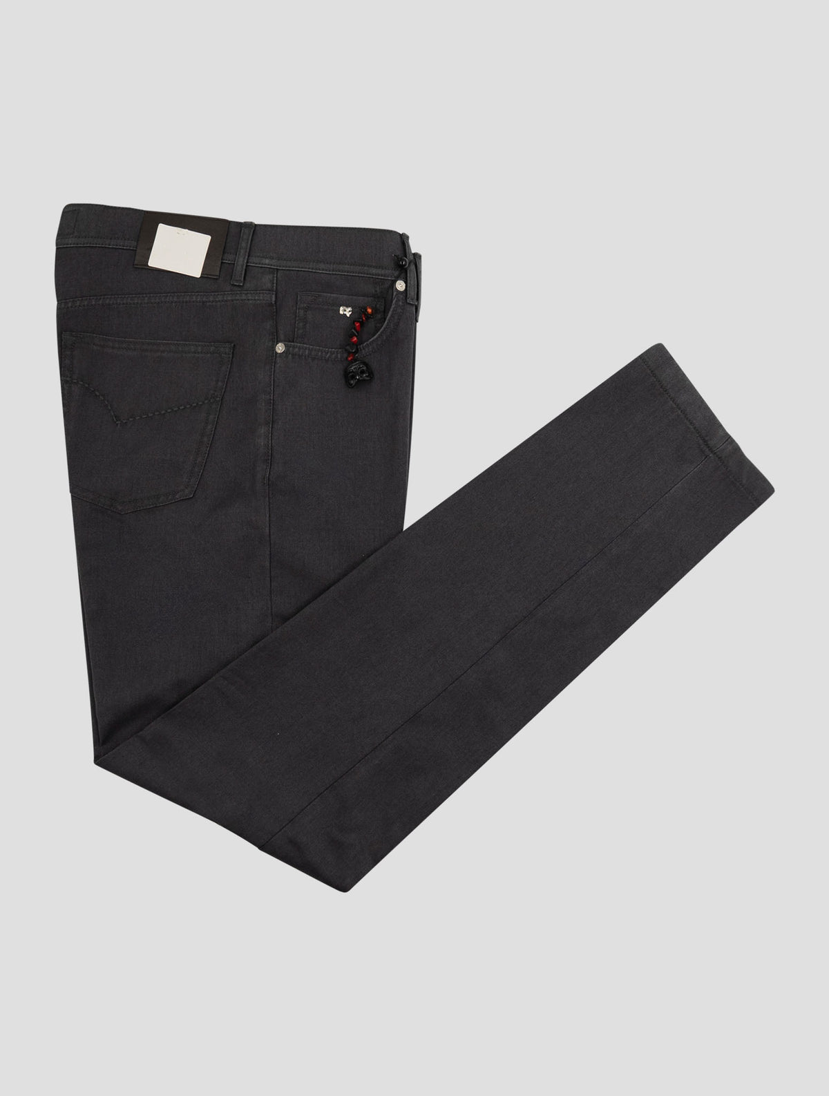 Marco Pescarolo Gray Virgin Wool Jeans 1