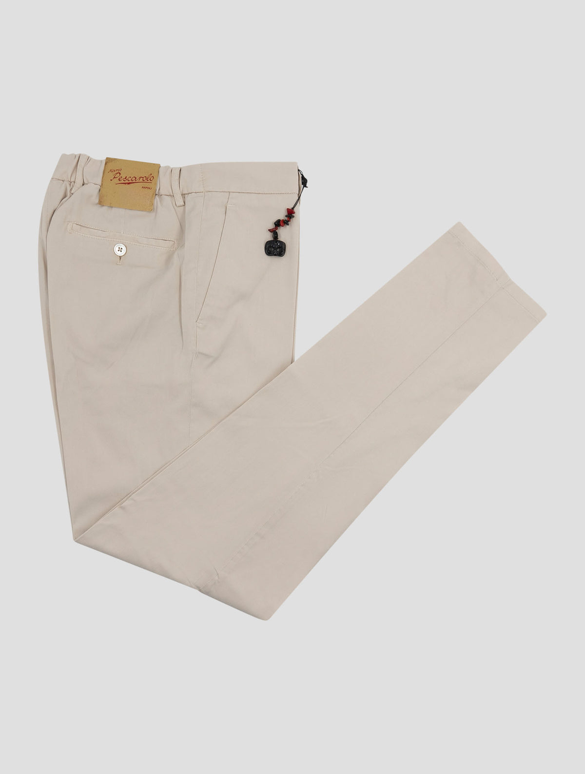 Marco Pescarolo Beige Lyocell Cotton Ea Pants 1