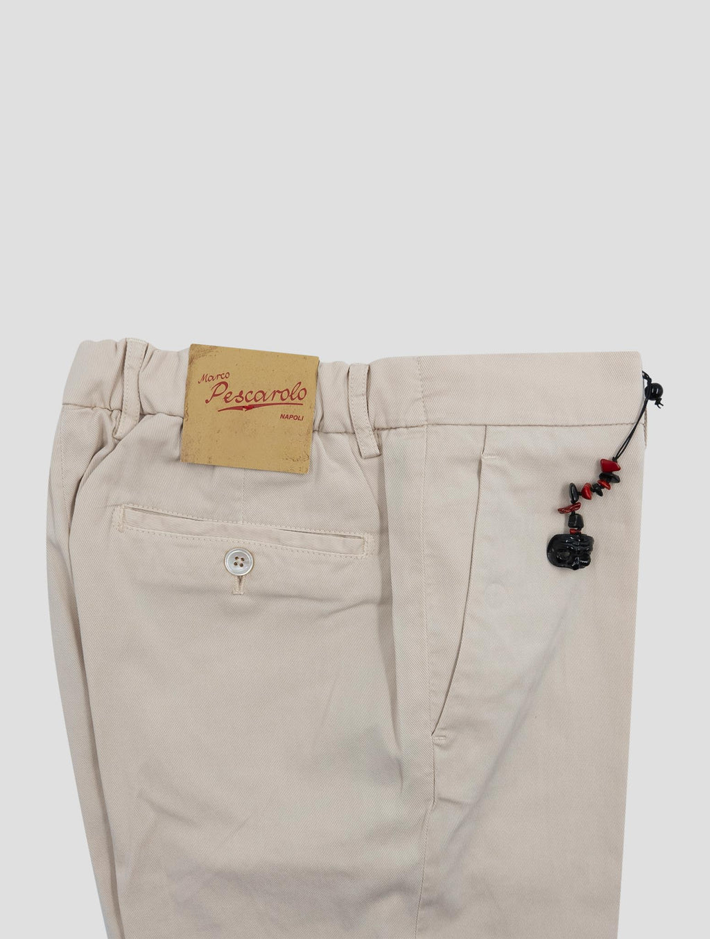 Marco Pescarolo Beige Lyocell Cotton Ea Pants 3