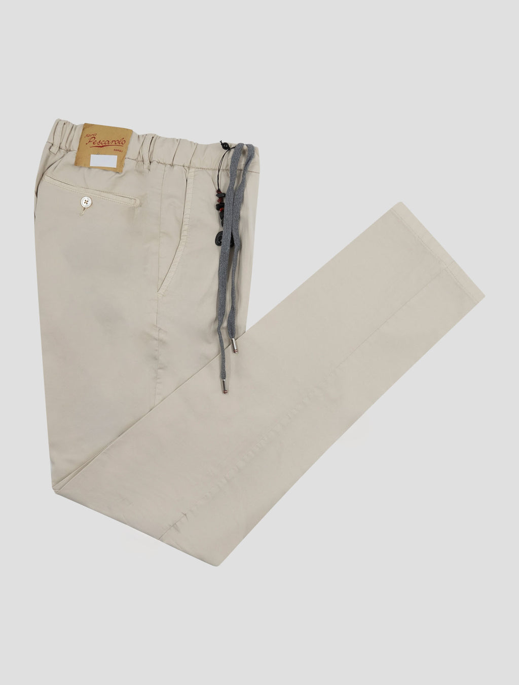 Marco Pescarolo Beige Cotton Silk Ea Pants 1