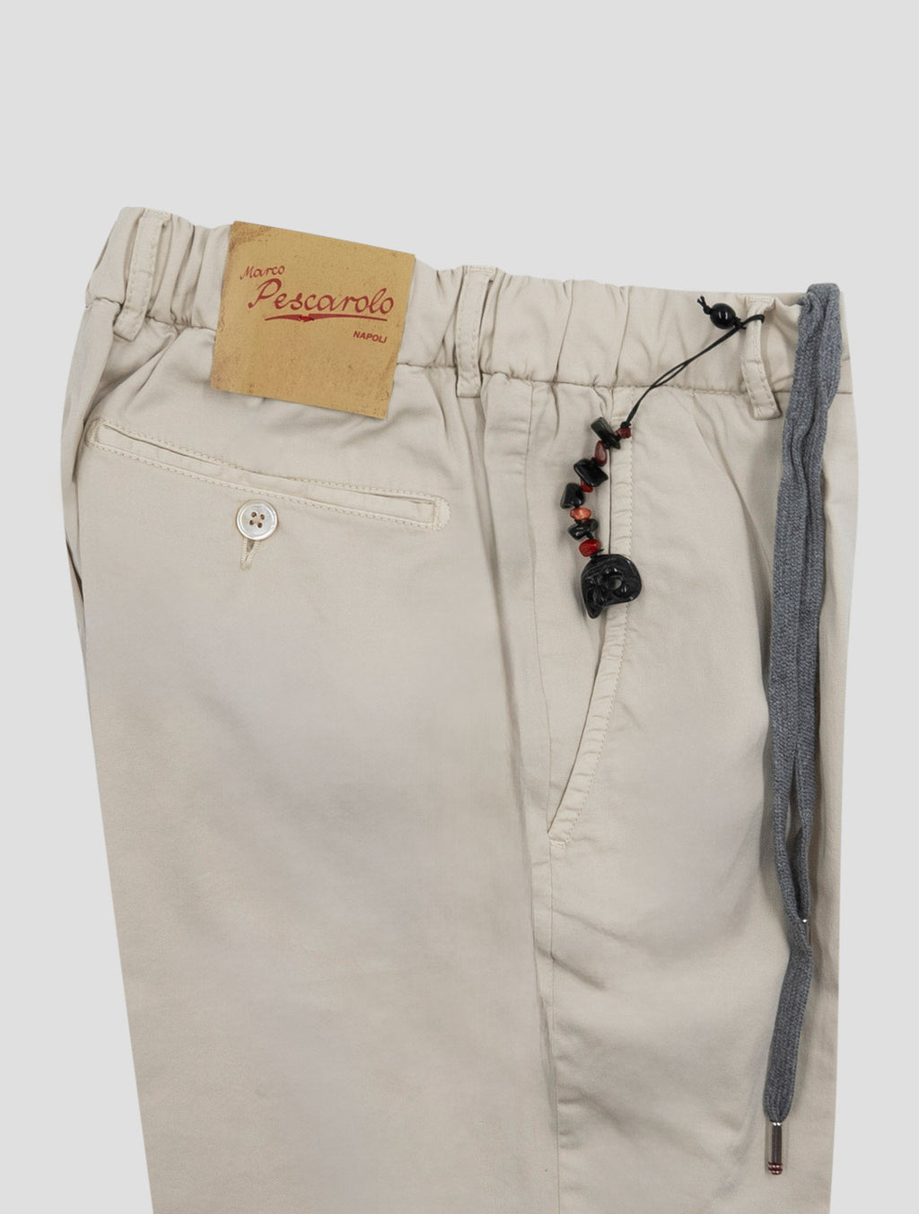 Marco Pescarolo Beige Cotton Silk Ea Pants 3