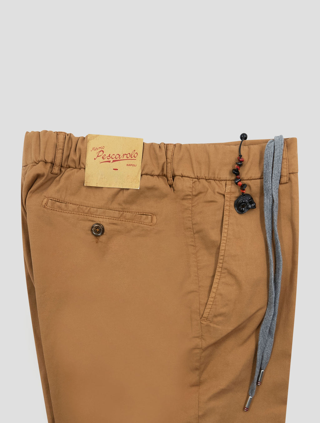 Marco Pescarolo Brown Cotton Silk Ea Pants 3