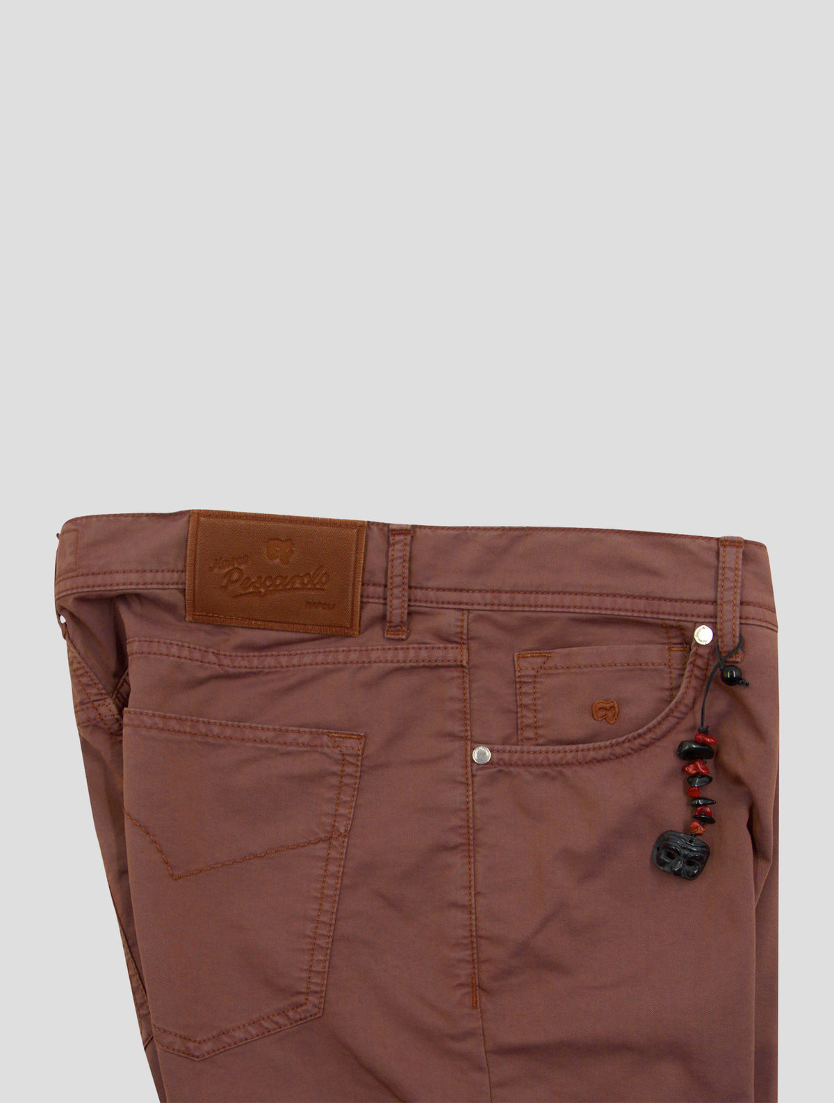 Marco Pescarolo Brown Cotton Pl Ea Jeans 3