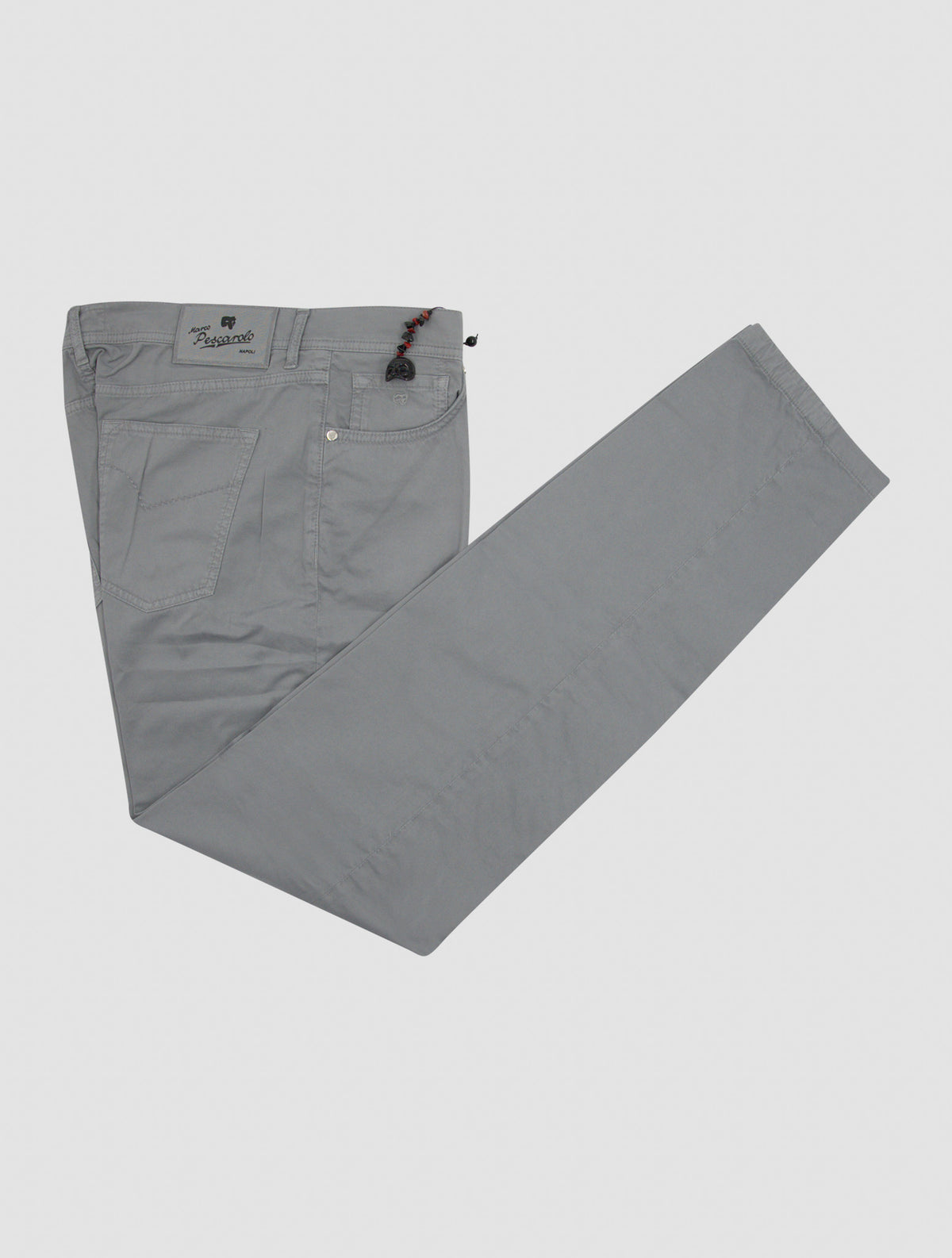 Marco Pescarolo Gray Cotton Ea Jeans 1