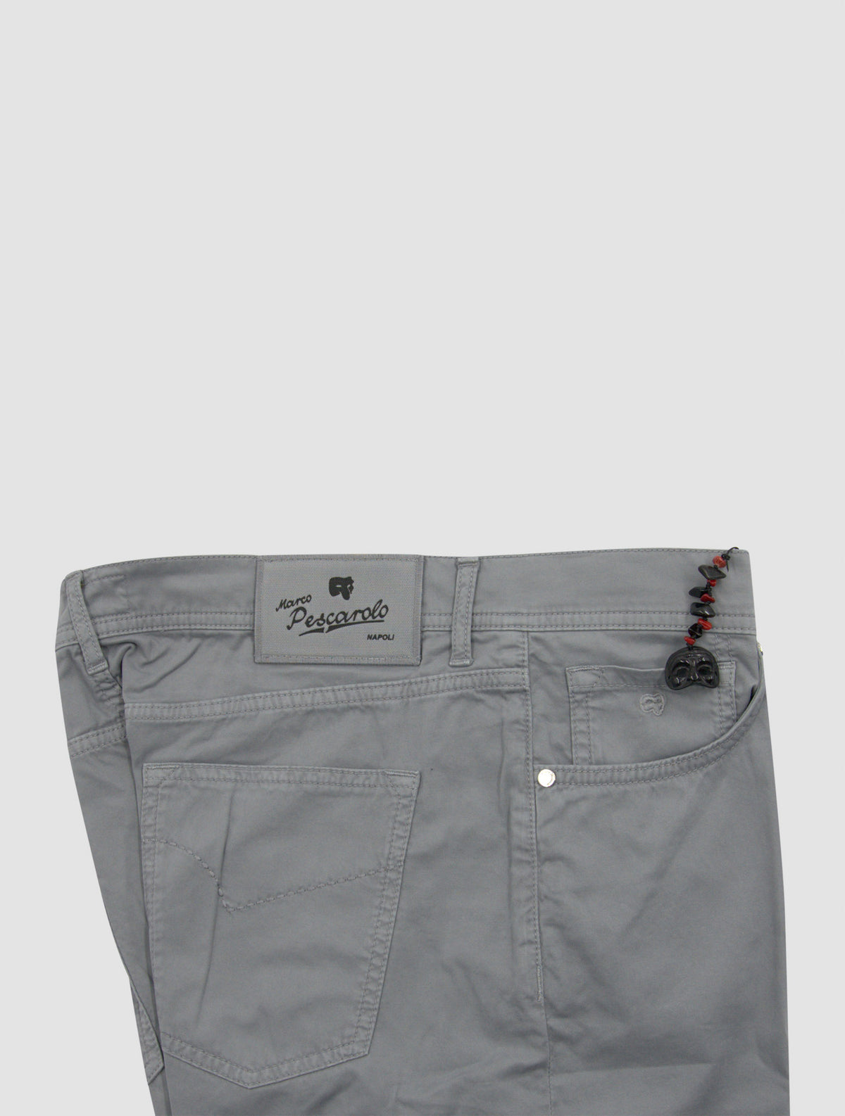Marco Pescarolo Gray Cotton Ea Jeans 3