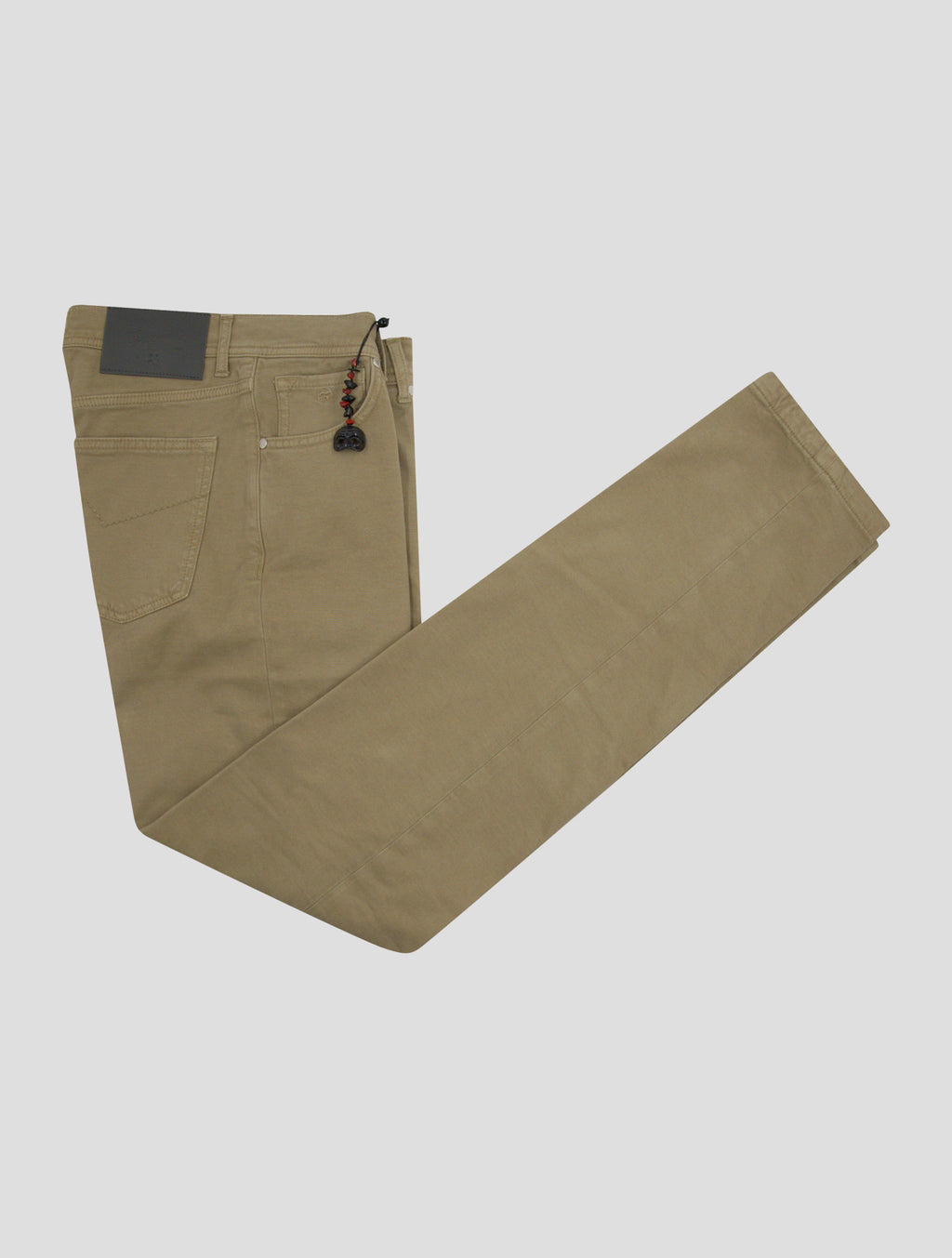 Marco Pescarolo Brown Cotton Cashmere Ea Jeans 1