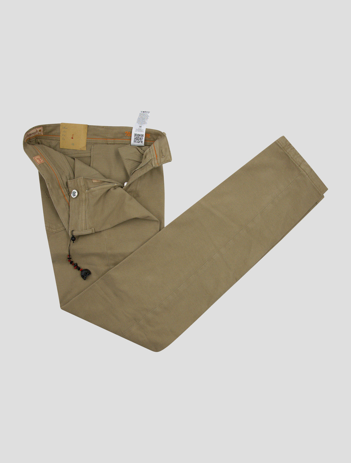 Marco Pescarolo Brown Cotton Cashmere Ea Jeans 2