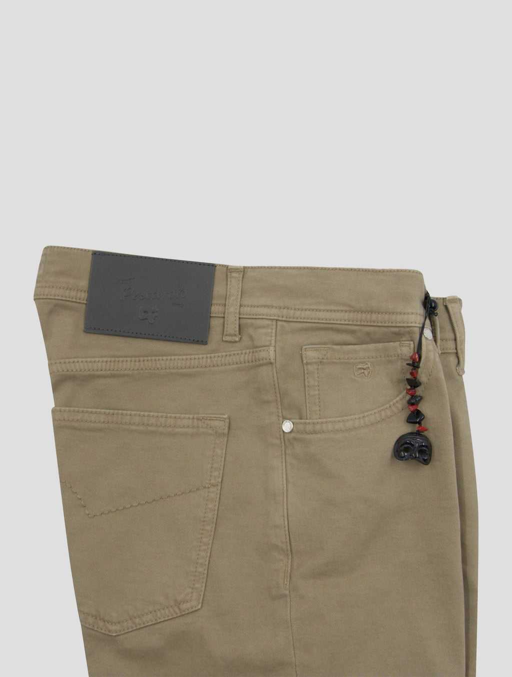 Marco Pescarolo Brown Cotton Cashmere Ea Jeans 3
