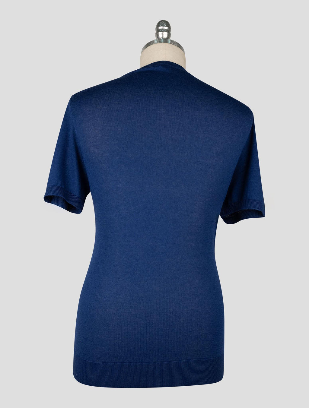 Kiton Blue Cotton T-shirt 3