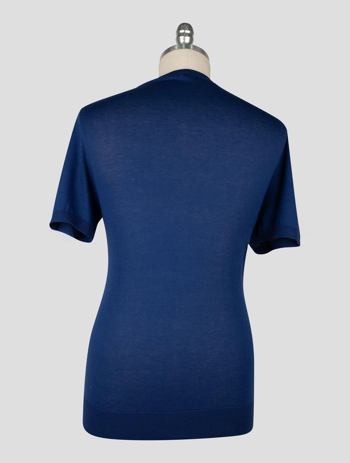 Kiton Blue Cotton T-shirt 3