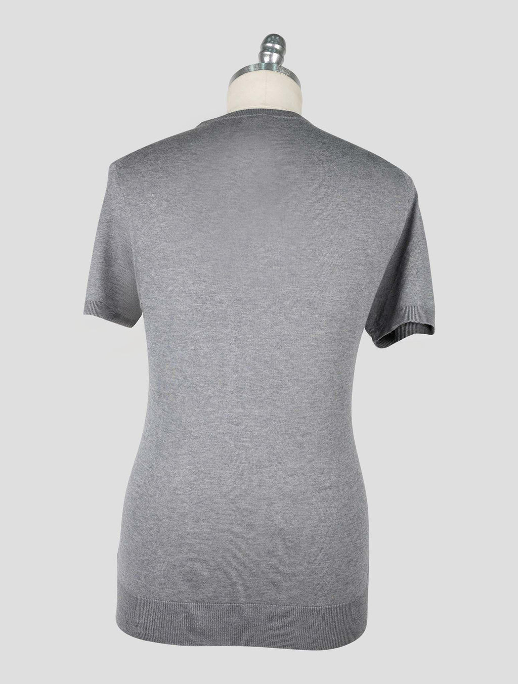 Kiton Gray Cotton T-shirt 3