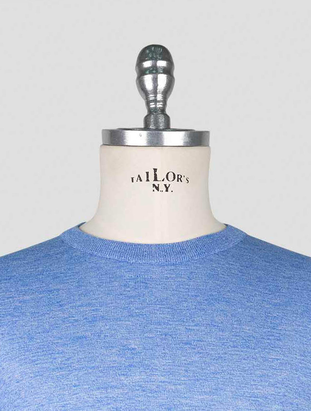 Kiton Light Blue Cotton T-shirt 4