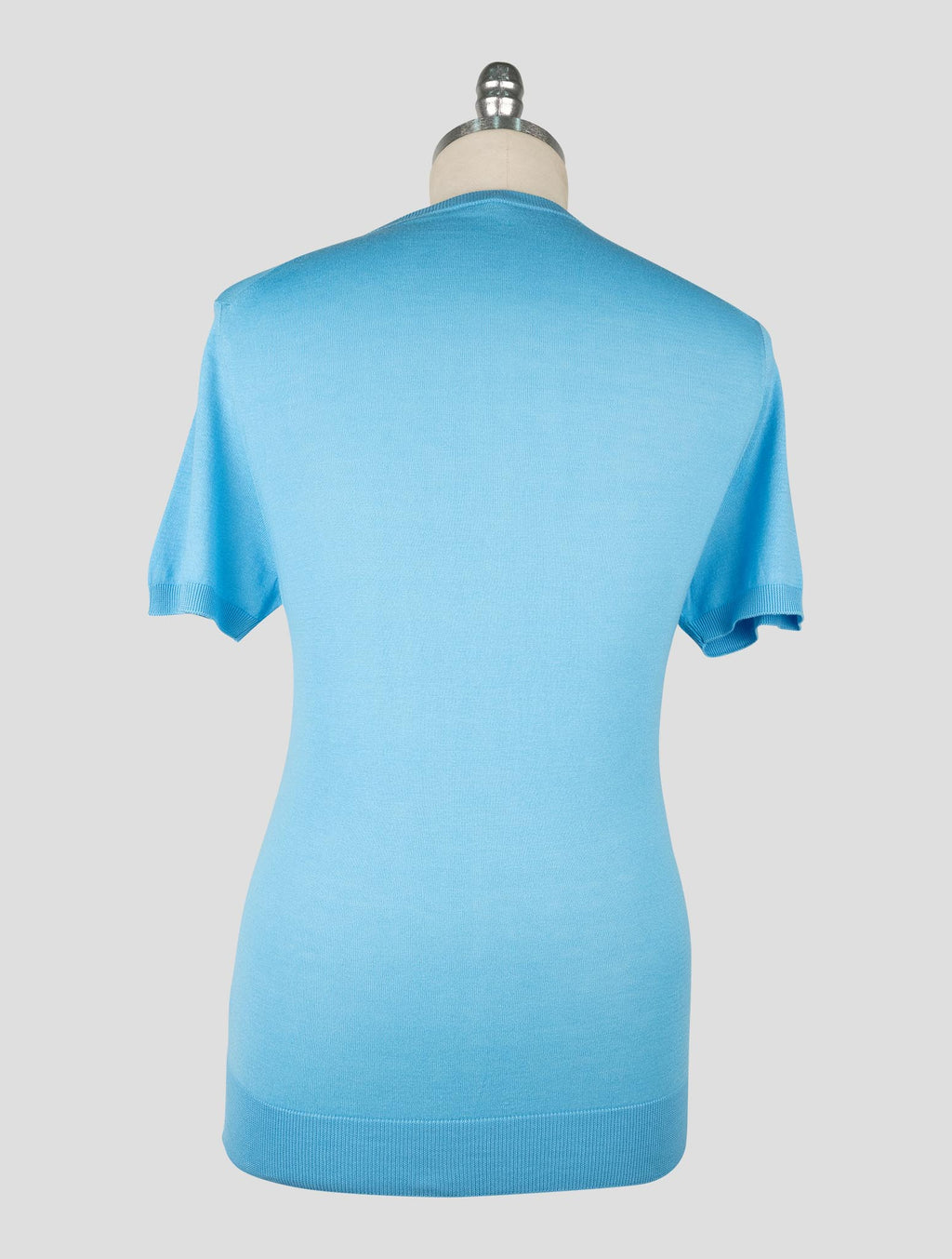 Kiton Light Blue Cotton T-shirt 3