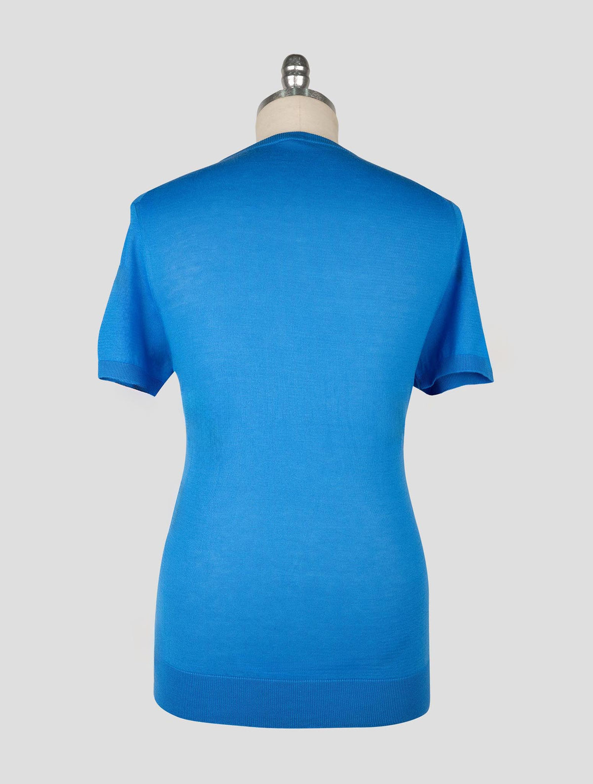 Kiton Blue Cotton T-shirt 3