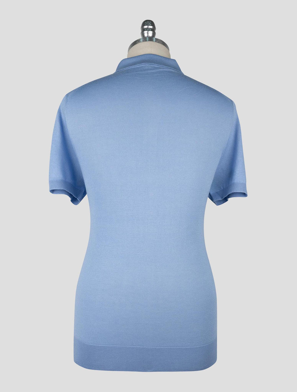 Kiton Light Blue Cotton Polo 3