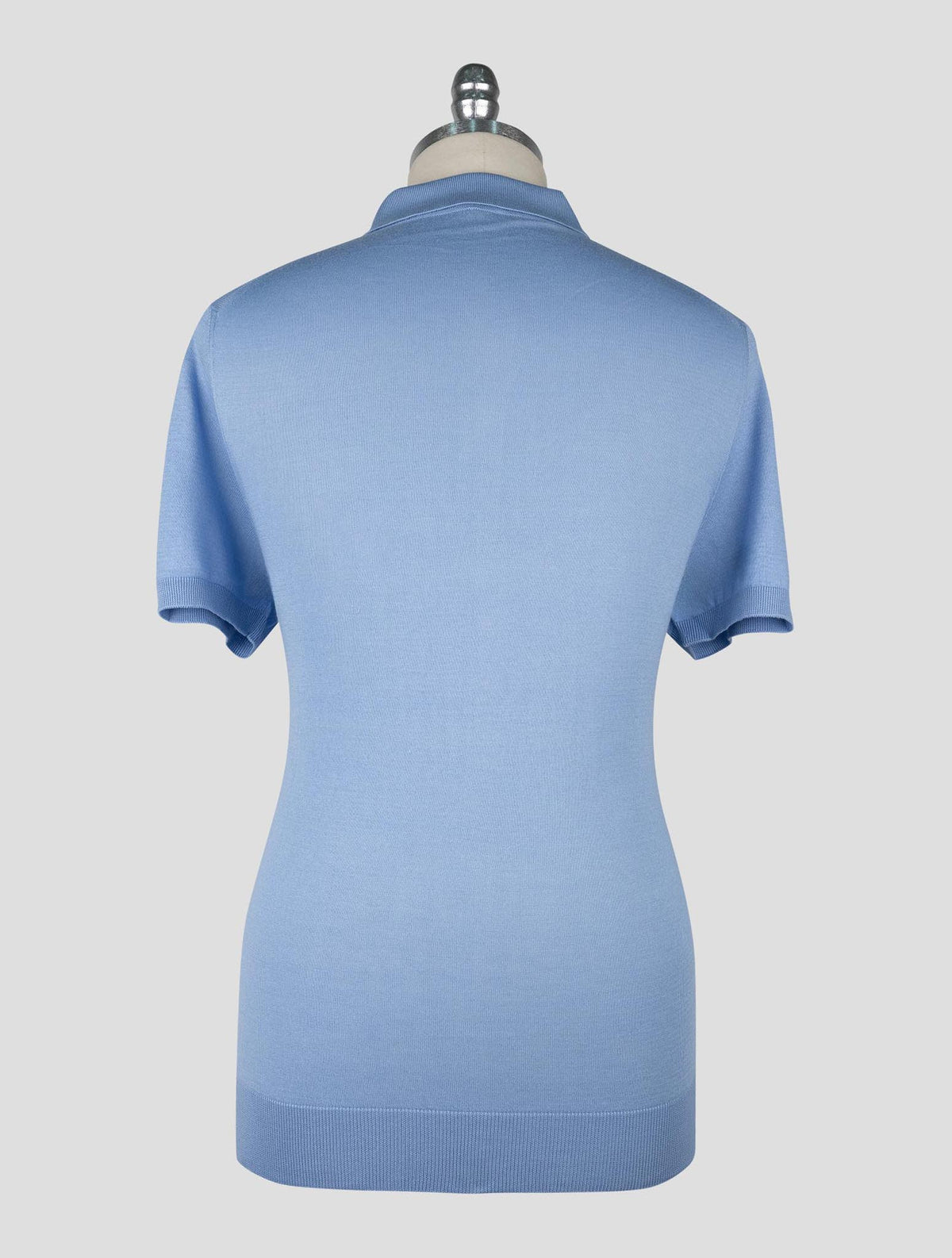 Kiton Light Blue Cotton Polo 3