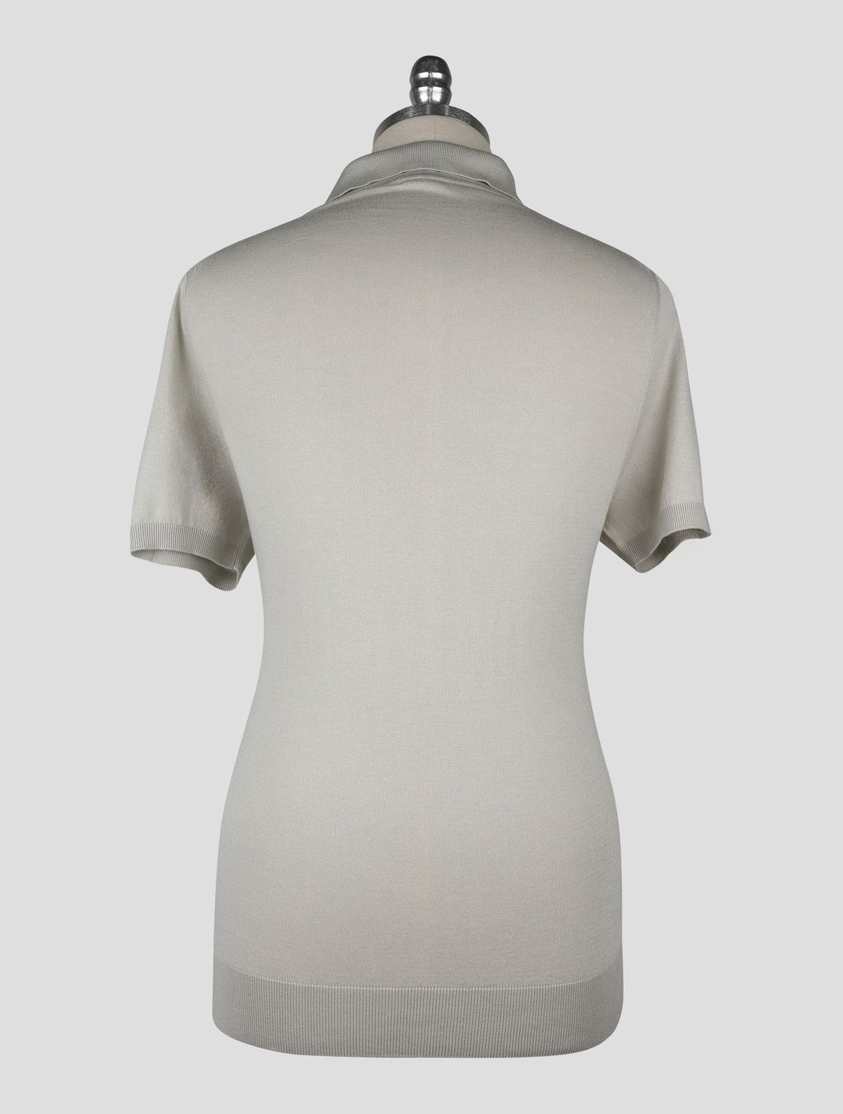 Kiton Light Gray Cotton Polo 3