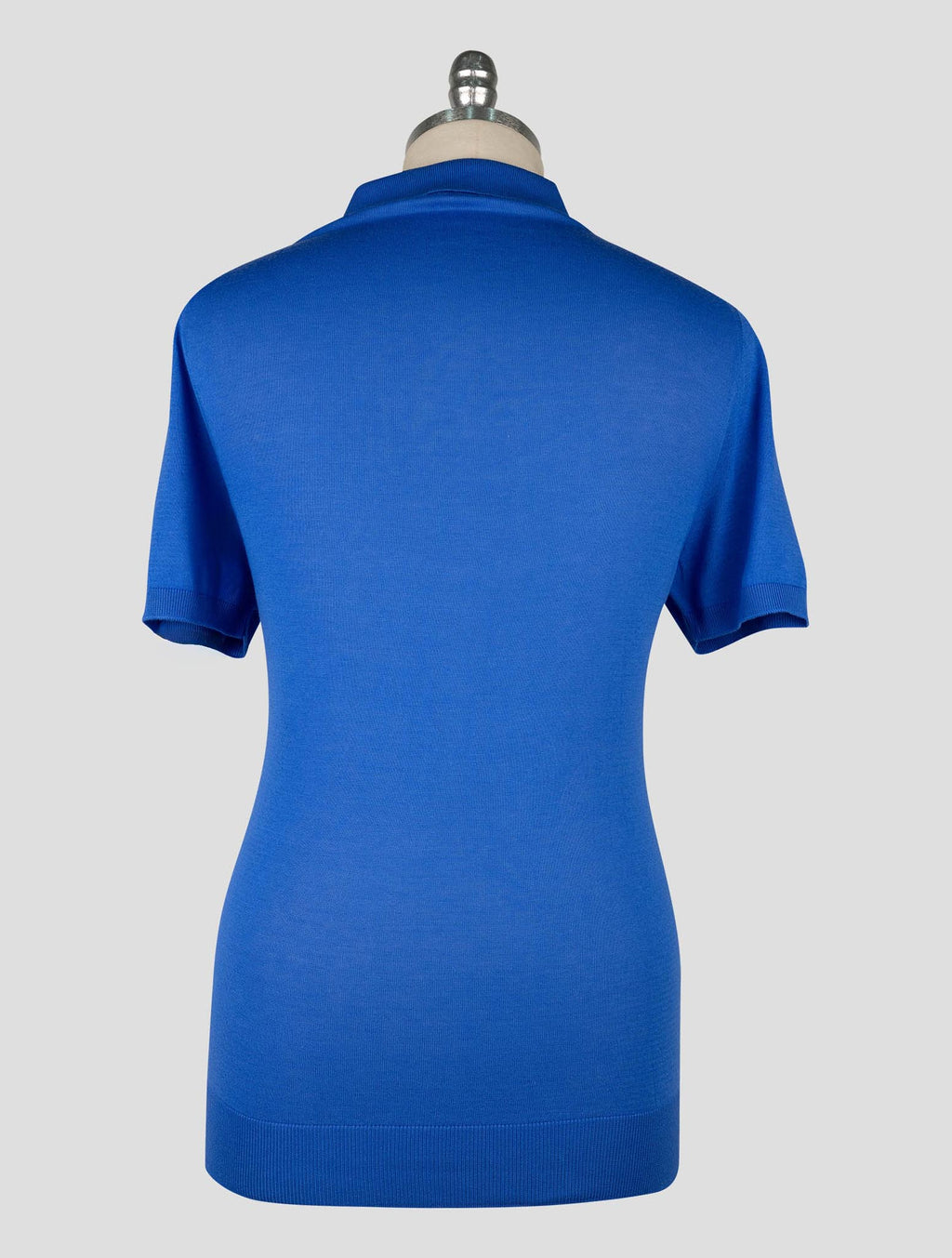 Kiton  Blue Cotton Polo 3