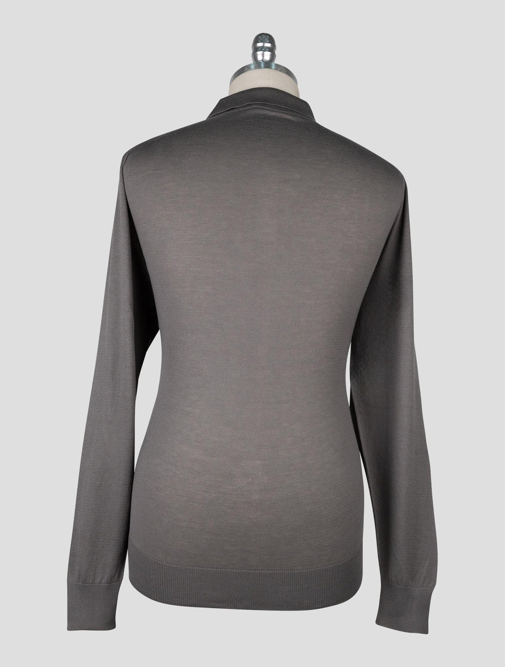 Kiton  Brown Cotton Sweater Polo 3