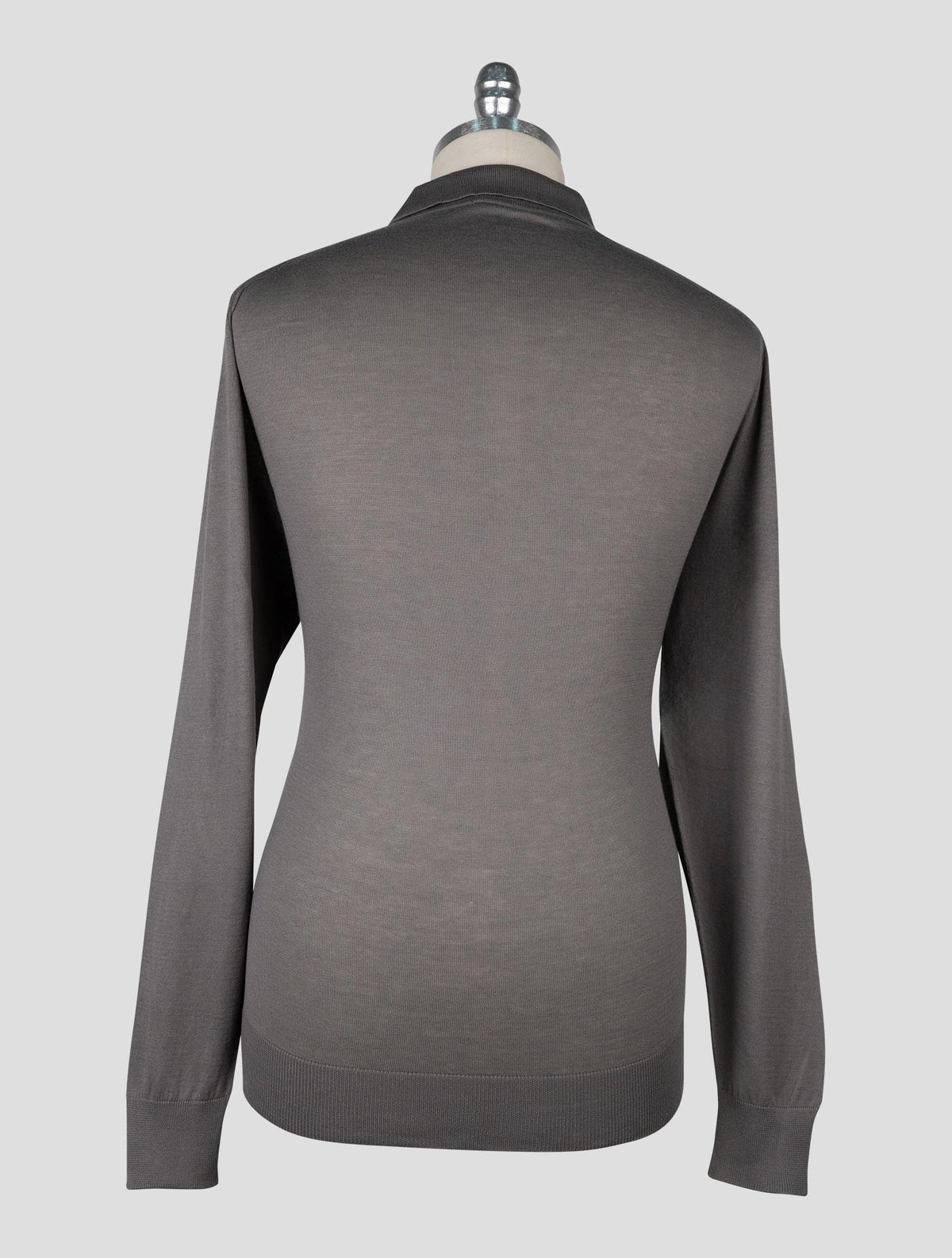 Kiton  Brown Cotton Sweater Polo 3