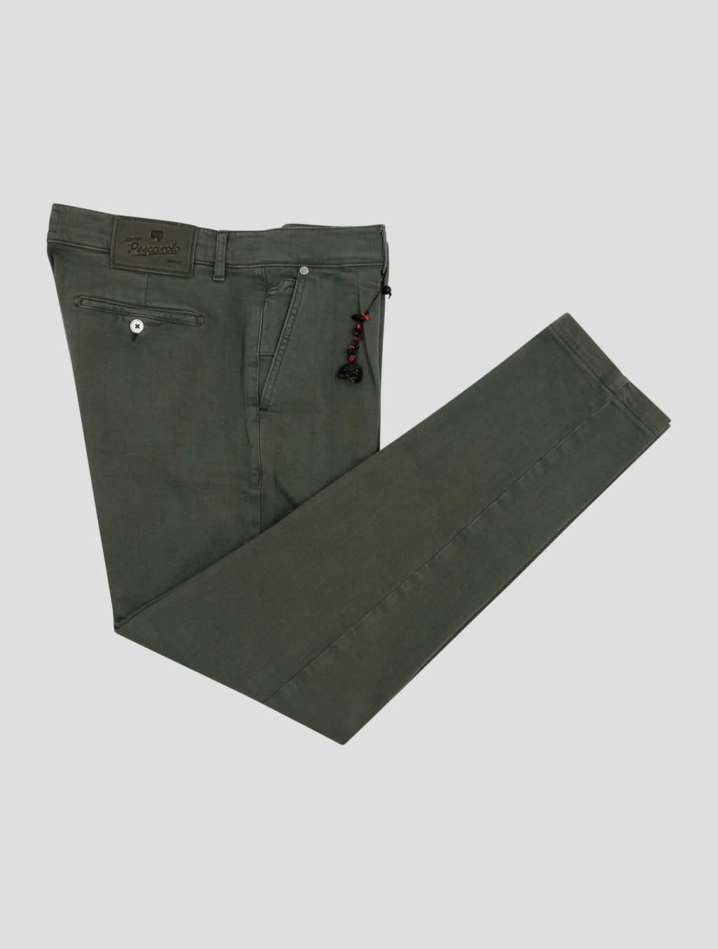 Marco Pescarolo Green Cotton Ea Pants 1