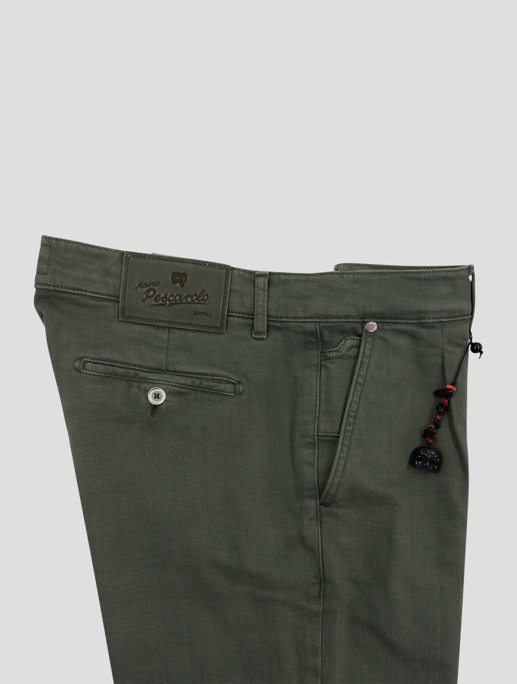Marco Pescarolo Green Cotton Ea Pants 3