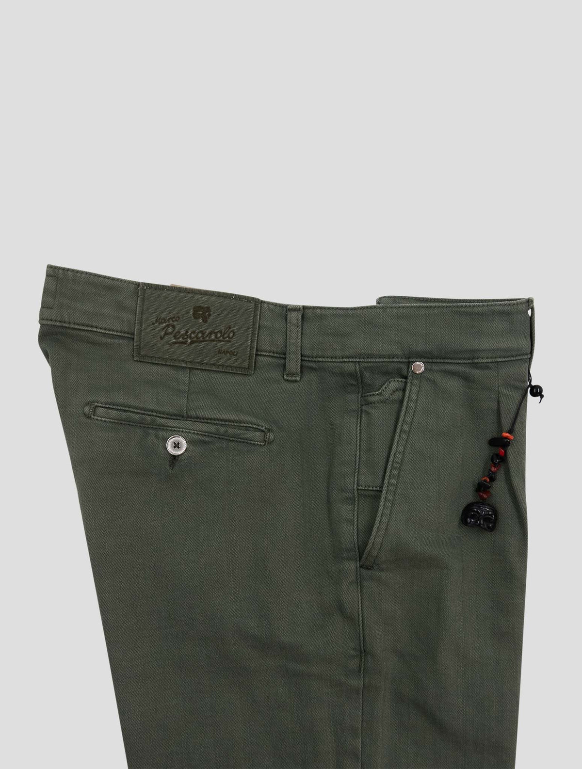 Marco Pescarolo Green Cotton Ea Pants 3