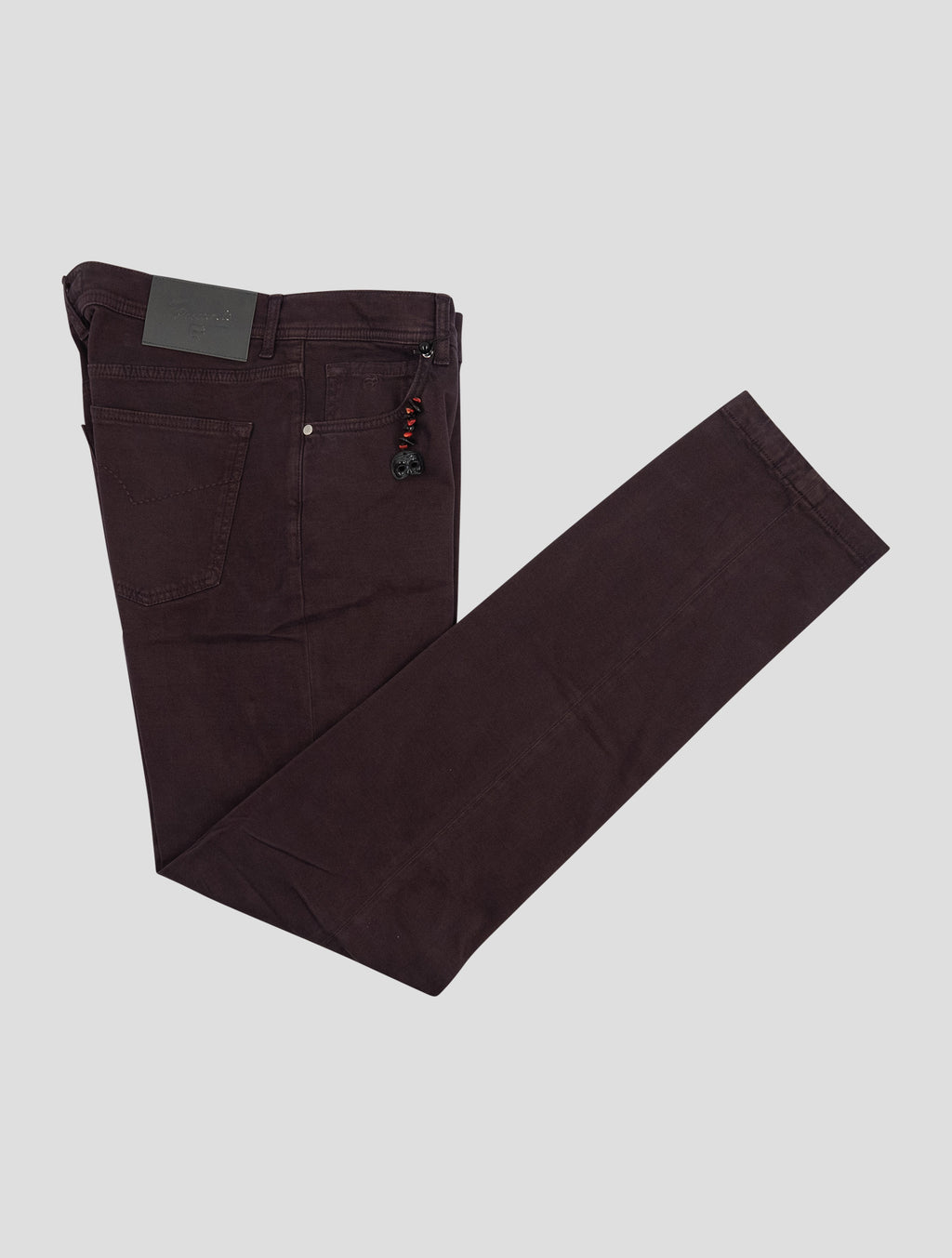 Marco Pescarolo Violet Cotton Cashmere Ea Jeans 1