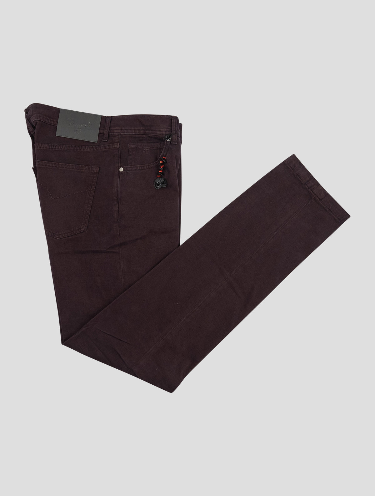 Marco Pescarolo Violet Cotton Cashmere Ea Jeans 1