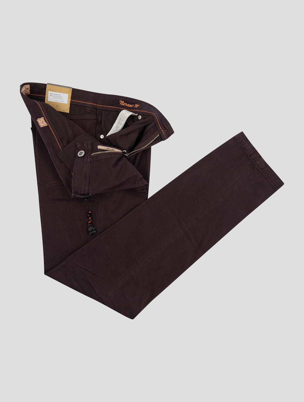 Marco Pescarolo Violet Cotton Cashmere Ea Jeans 2