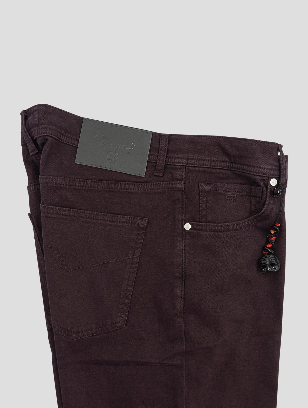 Marco Pescarolo Violet Cotton Cashmere Ea Jeans 3