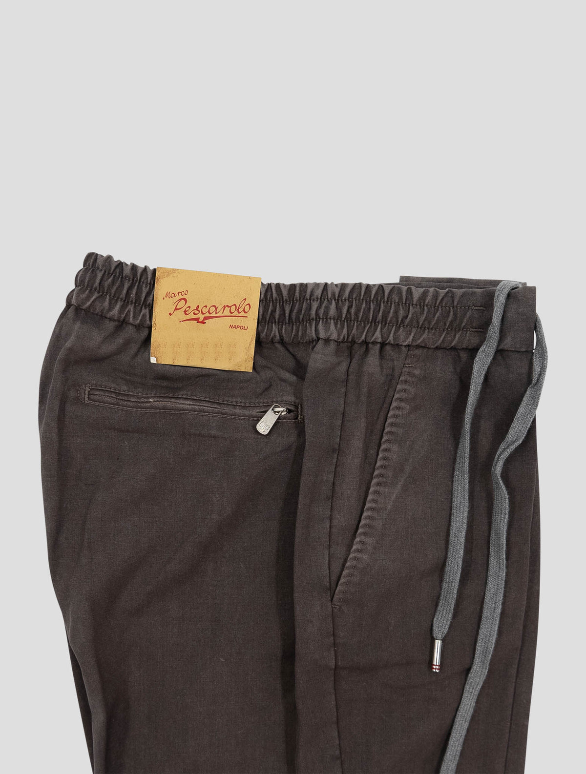 Marco Pescarolo Gray Virgin Wool Silk Pants 3