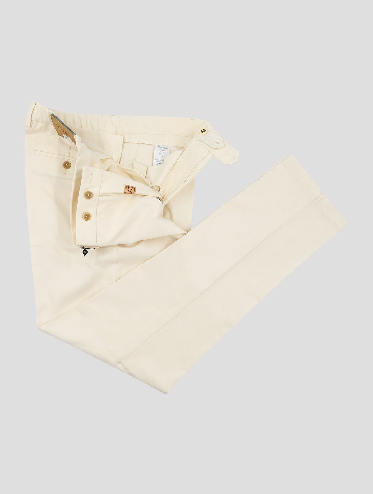 Marco Pescarolo White Cotton Cashmere Ea Pants 2