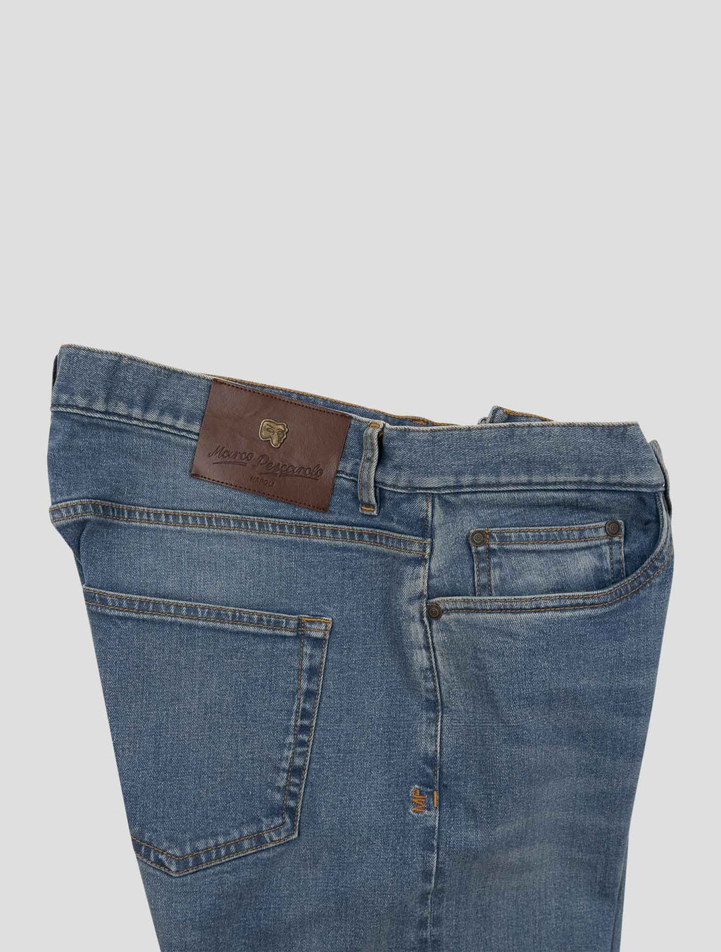 Marco Pescarolo Blue Cotton Ea Jeans 3