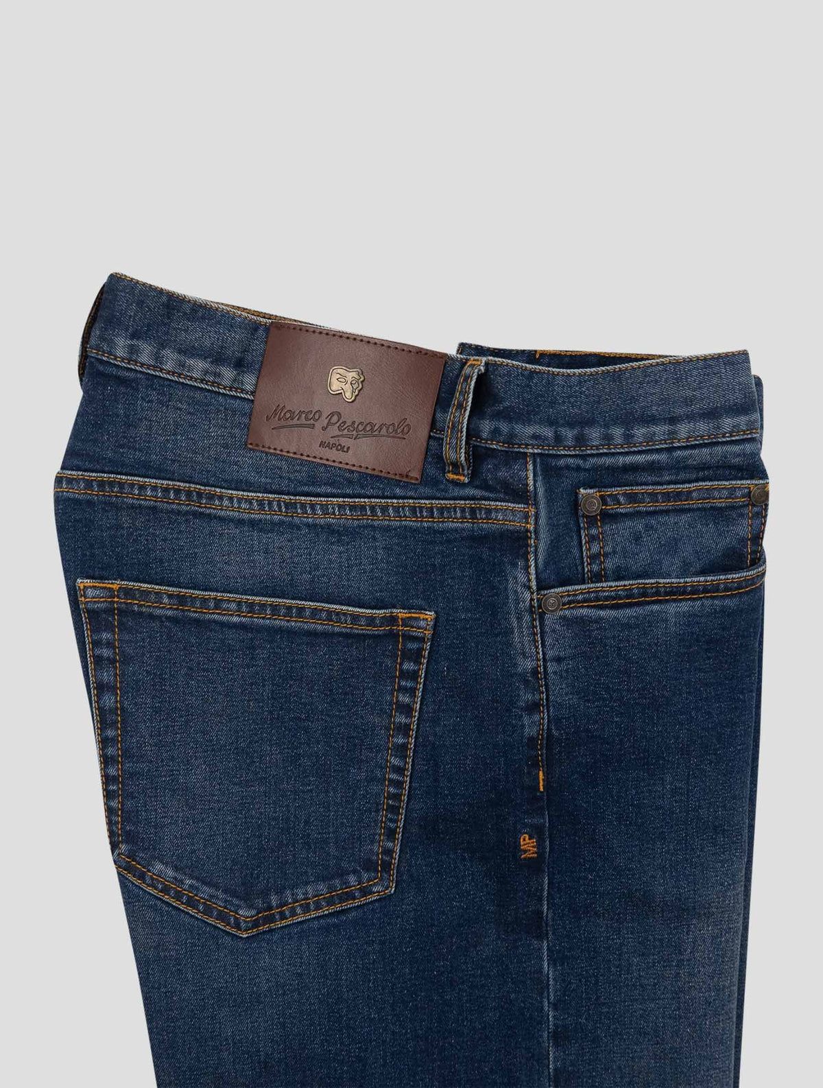 Marco Pescarolo Blue Cotton Ea Jeans 3