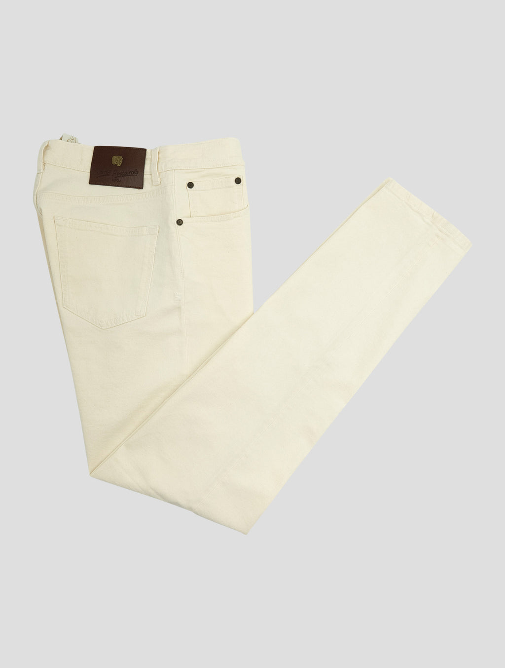 Marco Pescarolo White Cotton Ea Jeans 1